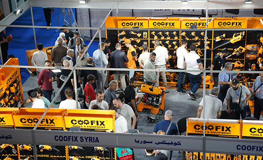 COOFIX 叙利亚代理商圆满参加当地行业展会